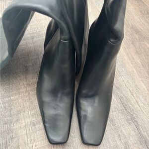 Reformation Black Heeled Boots